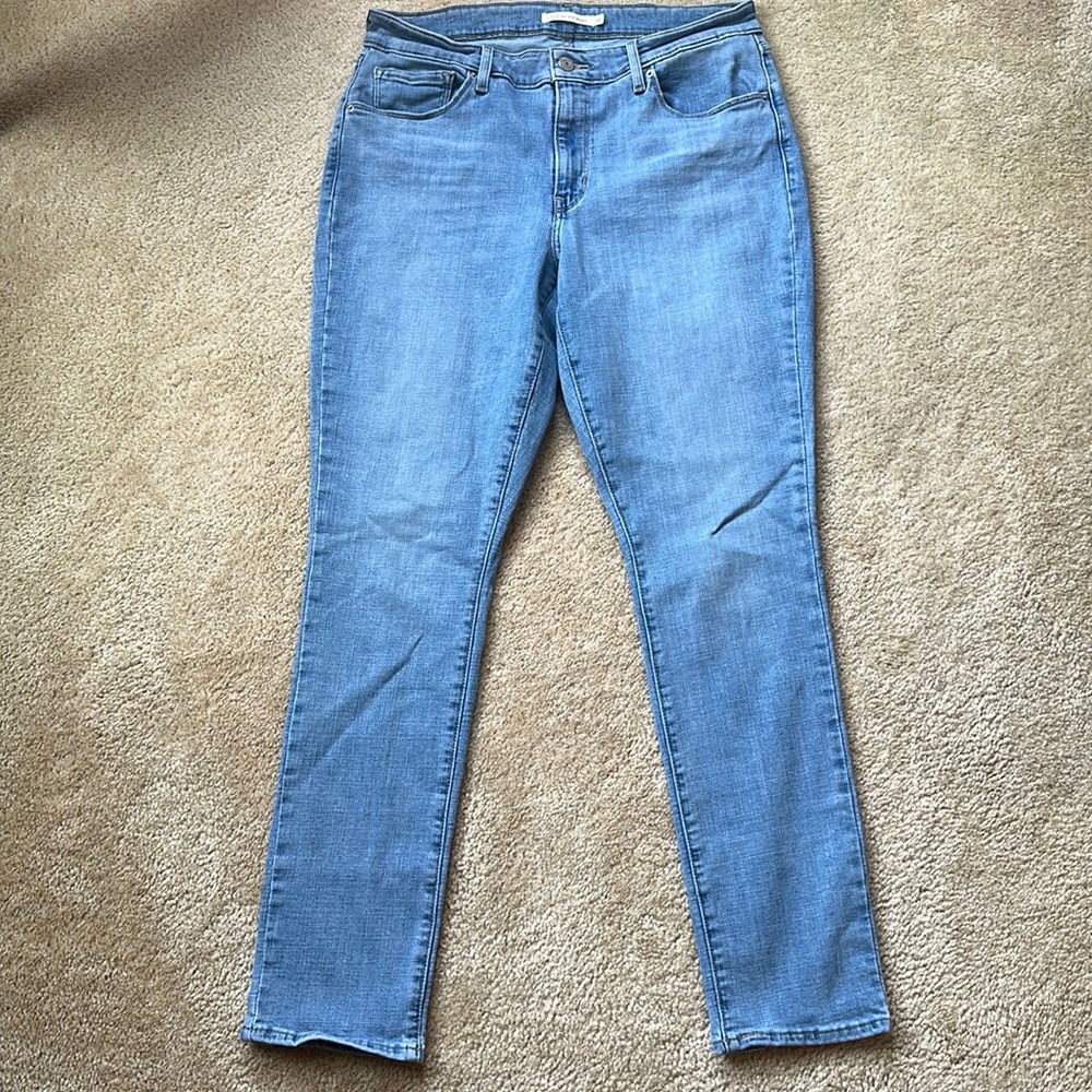 Levis Classic Mid Rise Skinny jeans